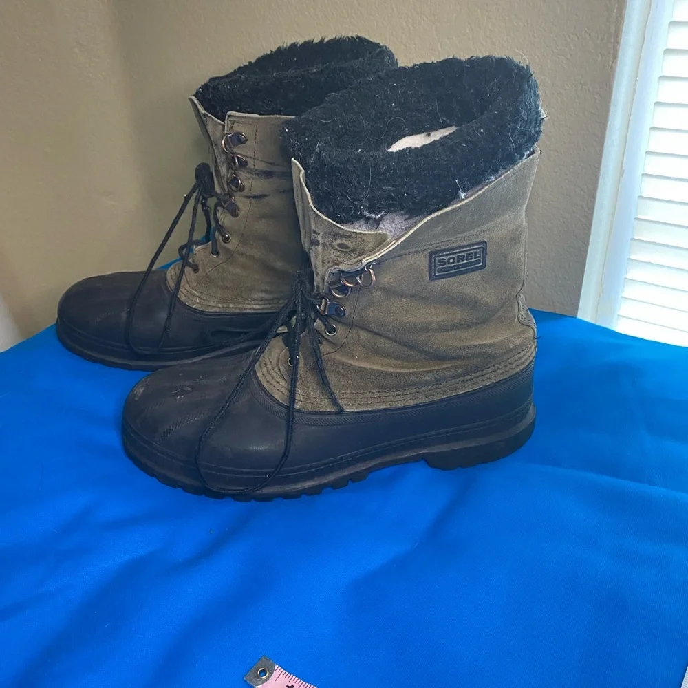 🍀price drop🍀 Sorel men’s boots-caribou
